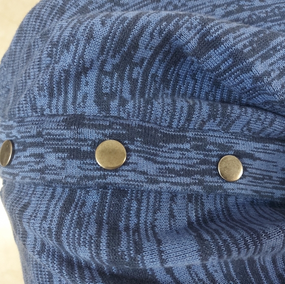 Akuaku sweaters size large color blue and black - Picture 14 of 14